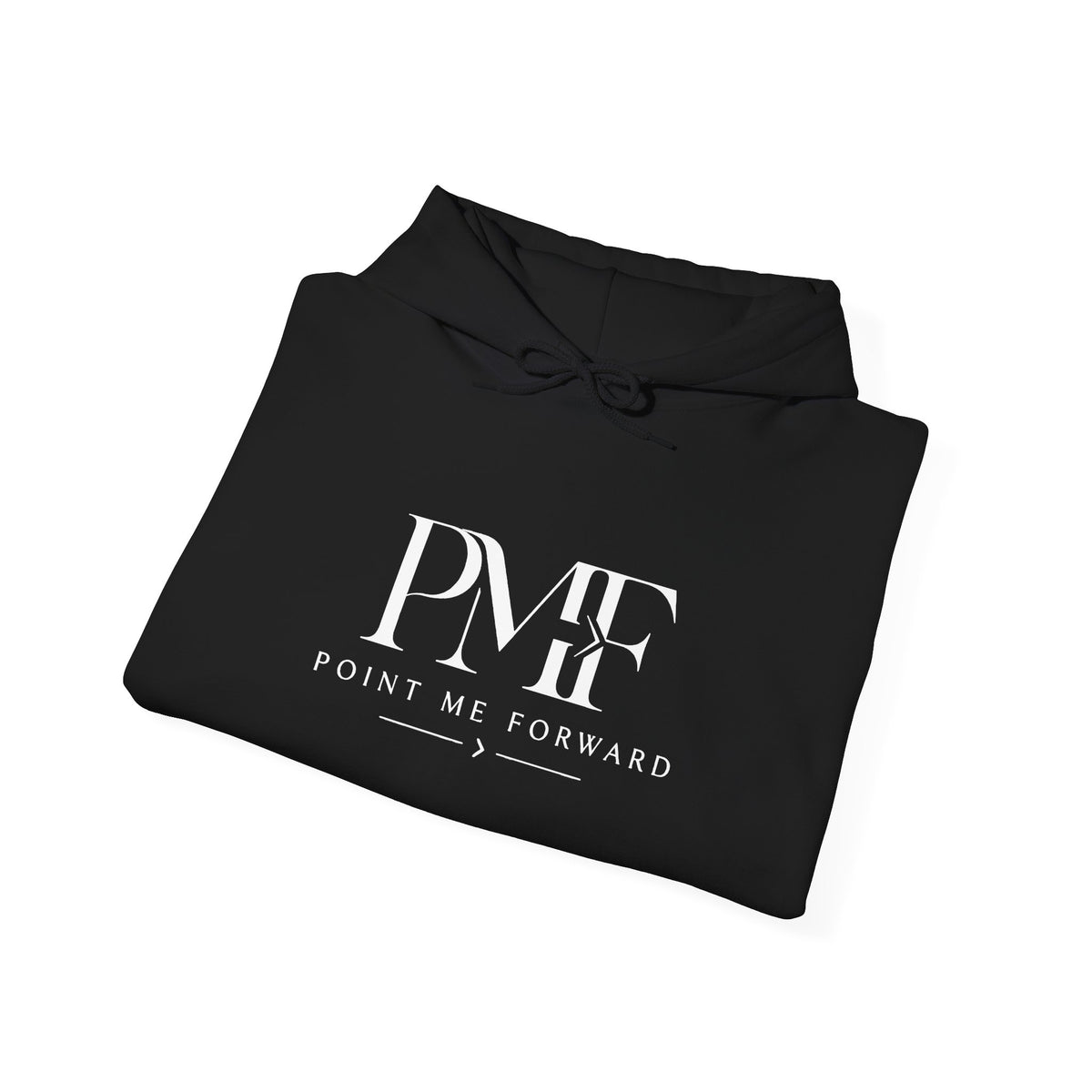 PMF Point Me Forward ™ Hoodie, Motivational Casual Pullover