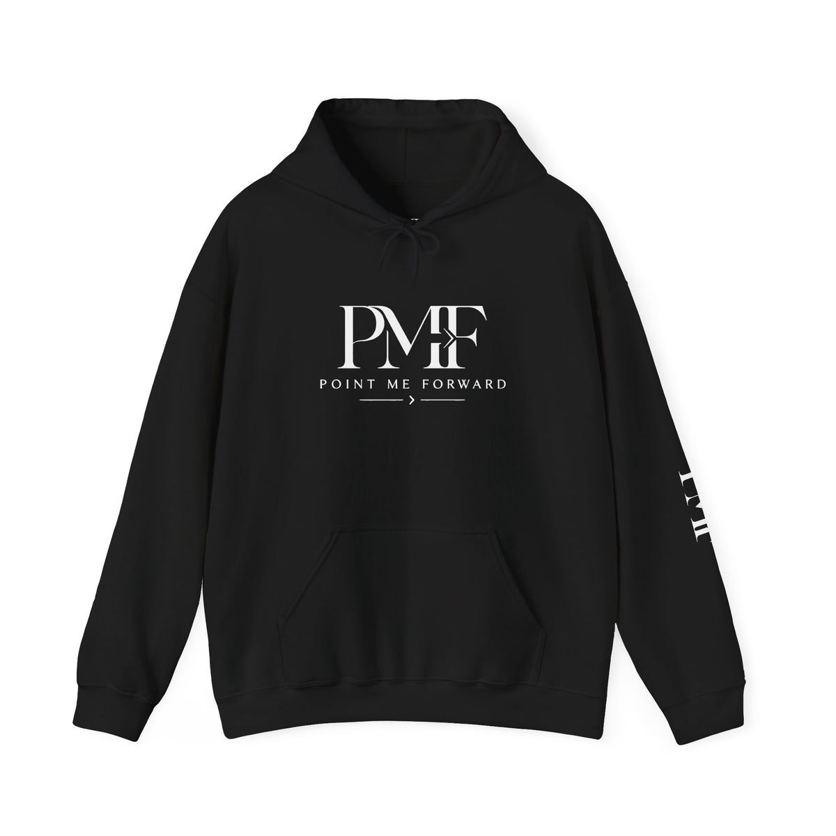 PMF Point Me Forward ™ Hoodie, Motivational Casual Pullover