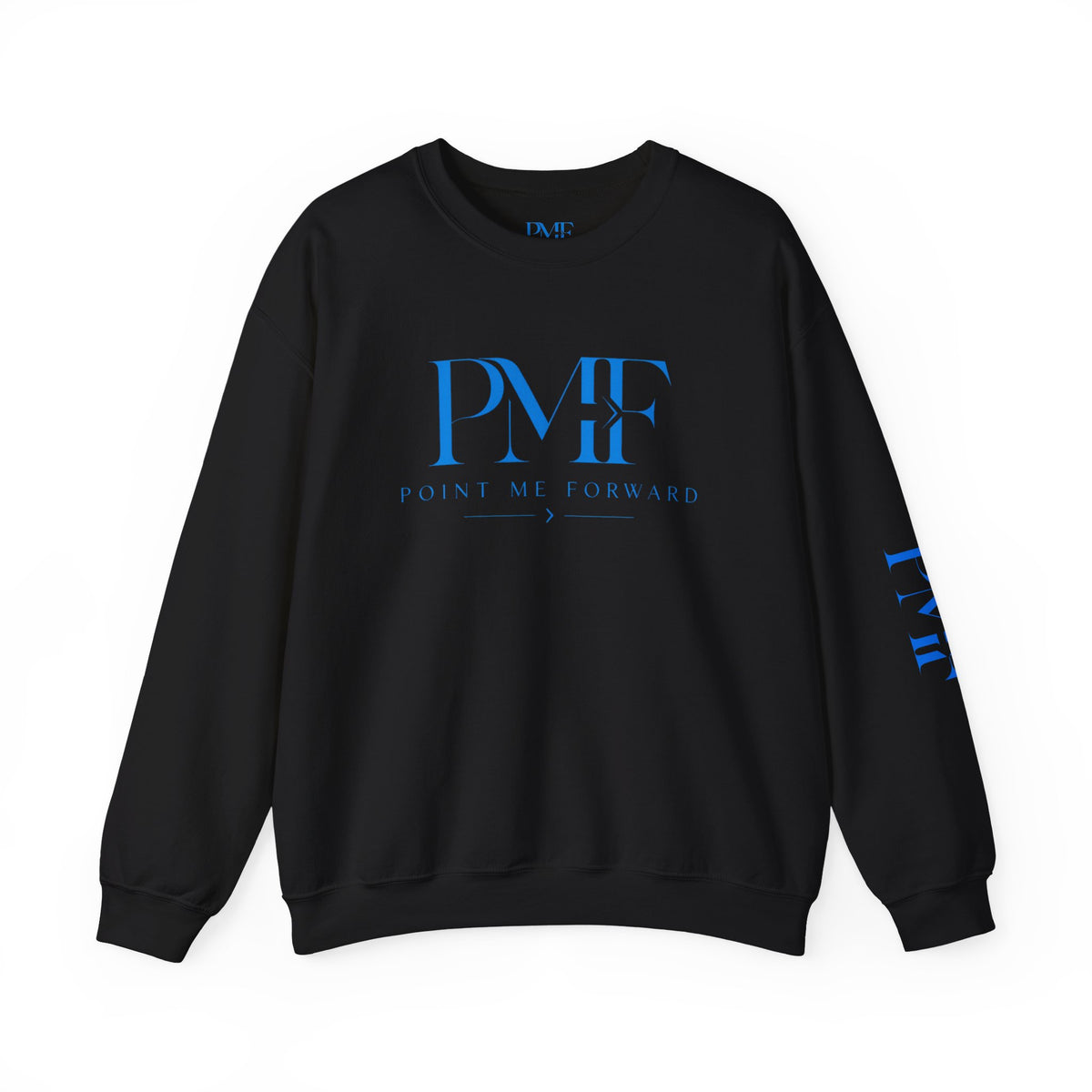 PMF Point Me Forward ™ Blue Crew Sweatshirt