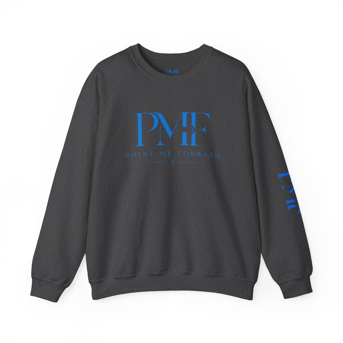 PMF Point Me Forward ™ Blue Crew Sweatshirt