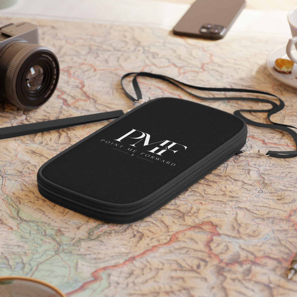 Passport Wallet, Point Me Forward™ Travel Organizer